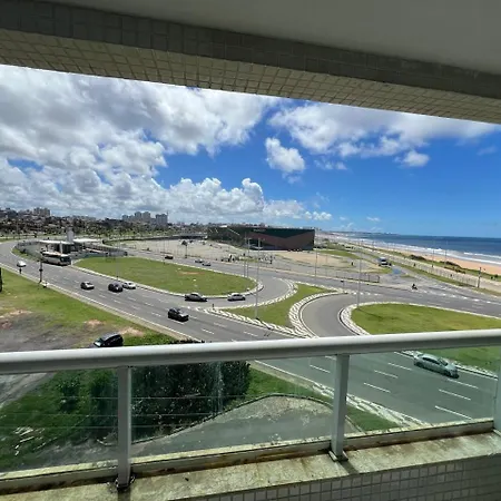 Fantastico Studio 304 Salvador, Com Vista Mar, No Bairro De Jardim Armacao, A 300M Do Novo Centro De Convencoes De Salvador - Ccs E Do Parque Dos Ventos Exterior photo