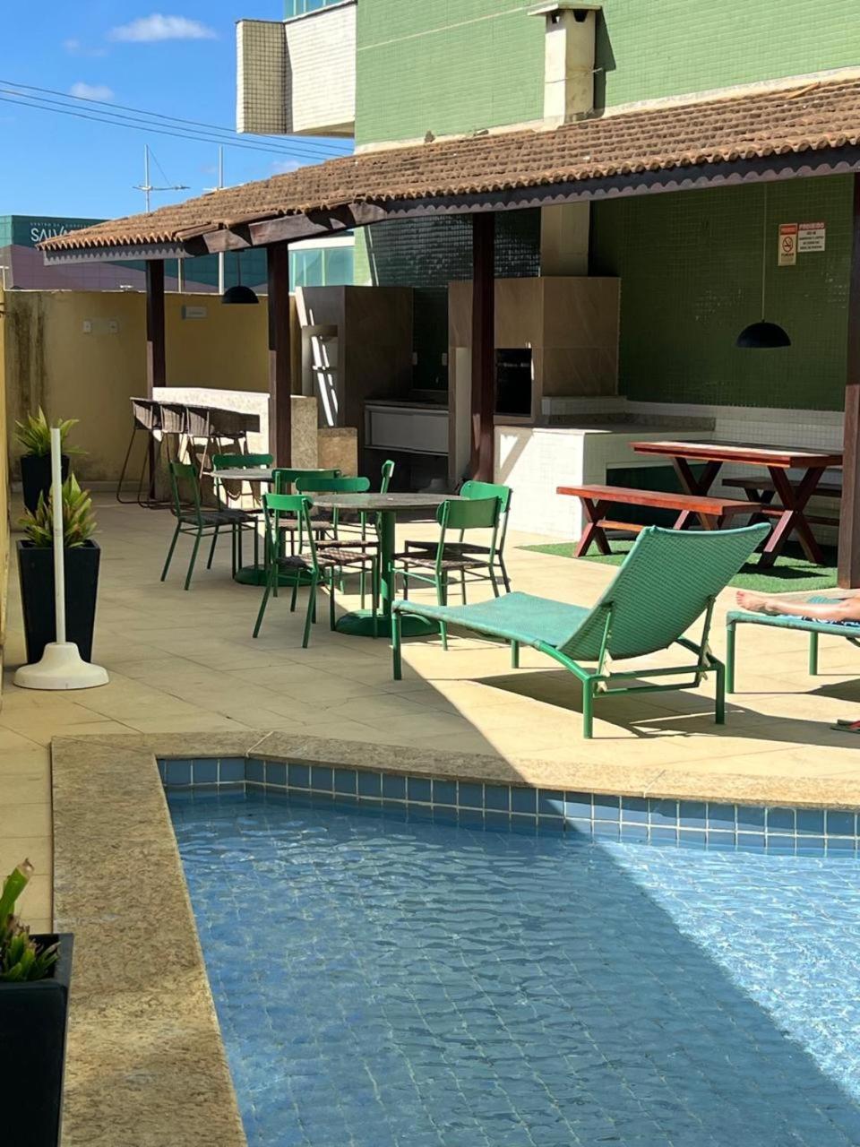 Apartment Fantastico 304 Salvador, Com Vista Mar, No Bairro De Jardim Armacao, A 300m Do Novo Centro De Convencoes De - Ccs E Do Parque Dos Ventos
